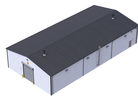 Industrial Building 7 3D 模型