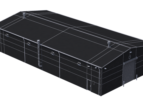 Industrial Building 7 3D 模型