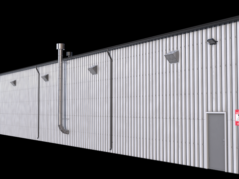 Industrial Building 7 3D 模型