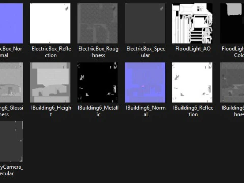 Edificio industriale 7 Modello 3D