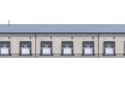 Industrial Building 8 3Dモデル
