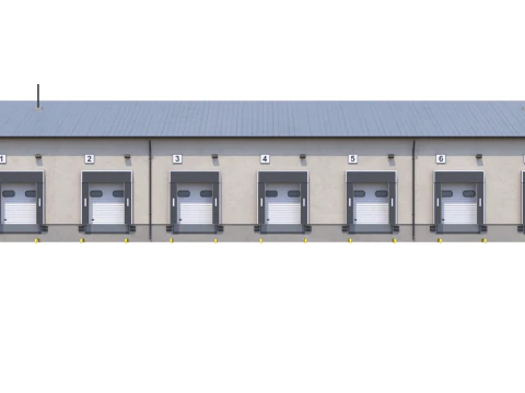 Industrial Building 8 3D Model
