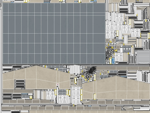 Industrial Building 8 3Dモデル