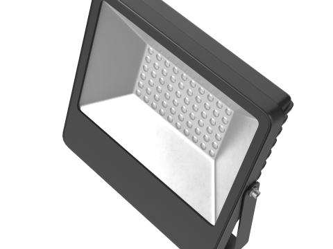 Low Poly Flood Light Modello 3D