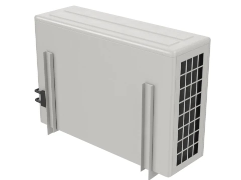 낮은 폴리 PBR 에어컨 3D 모델