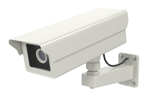 Low Poly PBR Security Camera Modello 3D