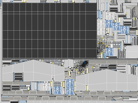 Industrial Building 8 3D Model