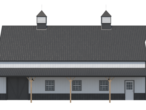 Industrial Building 10 Modelo 3D