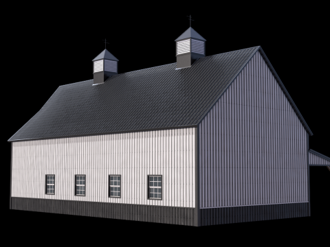 Industrial Building 10 Modelo 3D