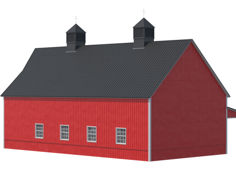 Red Barn 3D 模型