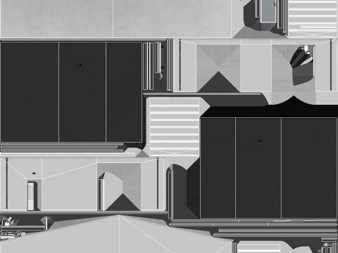 Industrial Building 11 3D Model