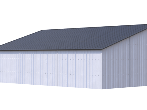 Silage Clamp 12 3D Model