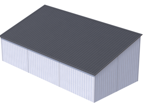 Silage Clamp 12 3D Model