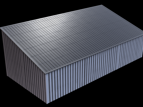 Silage Clamp 12 3D Model