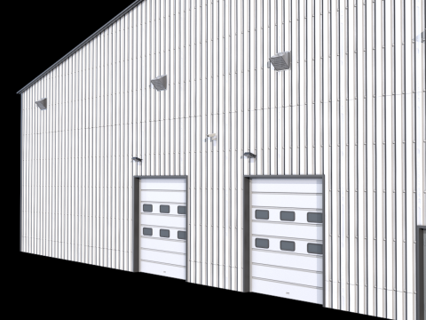 Industrial Building 13 3D 모델