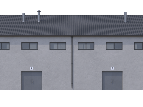 Industrial Building 14 Modelo 3D