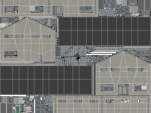 Industrial Building 14 3D Model