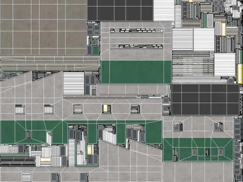 Apartment Building 15 3D Model