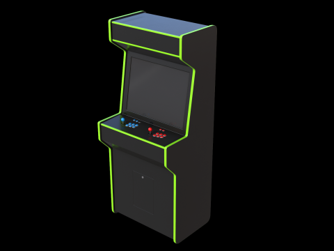 Arcade Machine 3D 模型