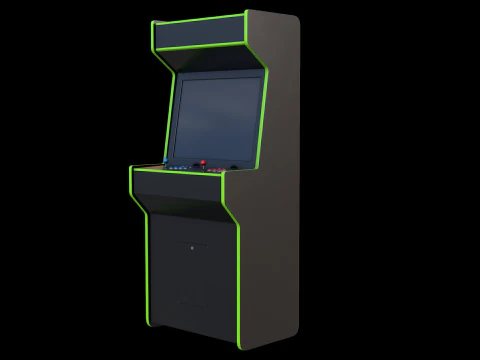 Macchina da sala giochi Modello 3D