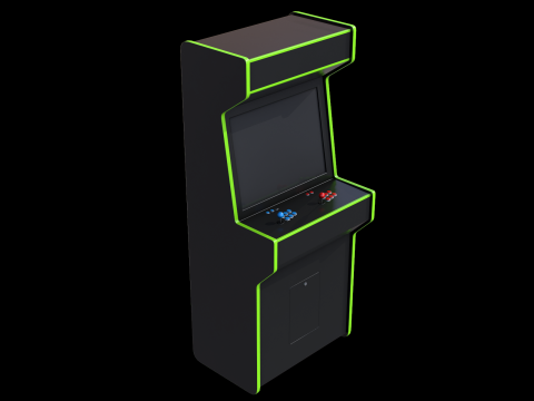 Arcade Machine 3D 模型