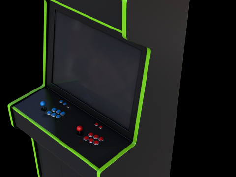 Arcade Machine 3D 模型