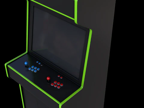 Macchina da sala giochi Modello 3D