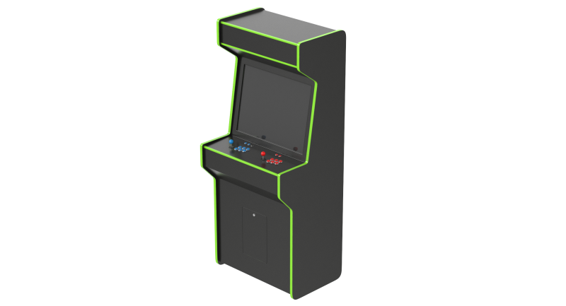 Arcade Machine 3D 模型 .c4d .max .obj .3ds .fbx .stl .blend 