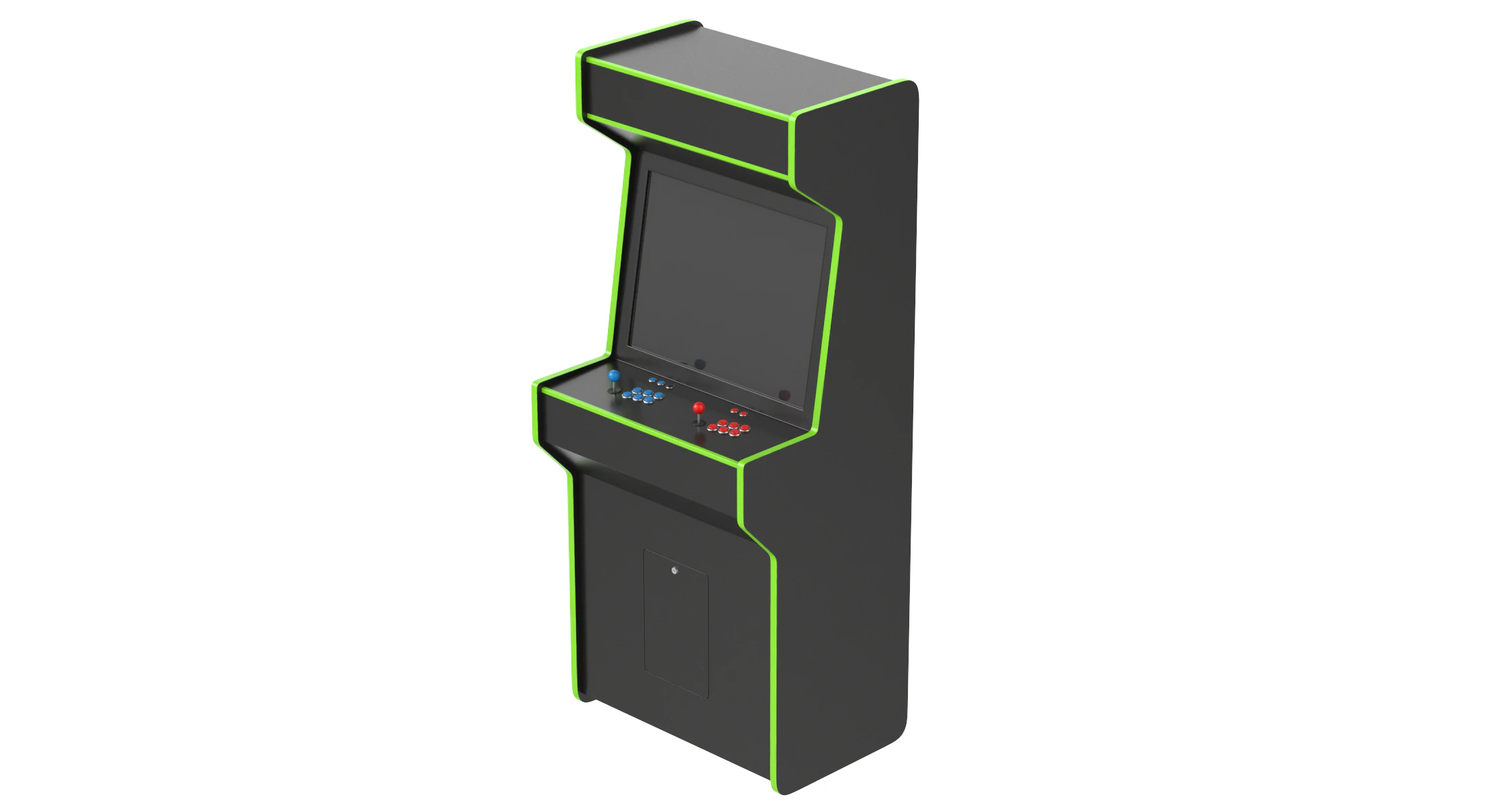 Macchina da sala giochi Modello 3D .c4d .max .obj .3ds .fbx .stl .blend