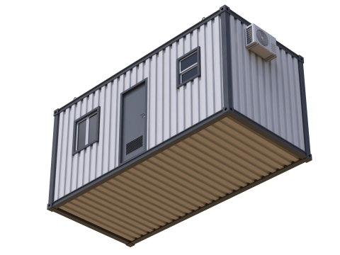 Construction Site Cabin 3D Модель