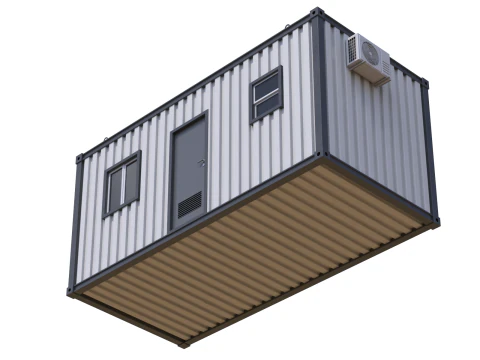 Cabana de canteiro de obras Modelo 3D