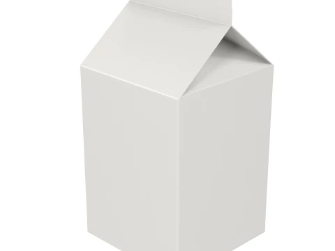 Milk Carton 3D Model