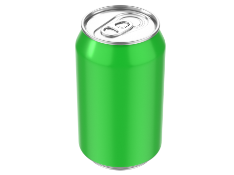 Aluminum Can 3D Model
