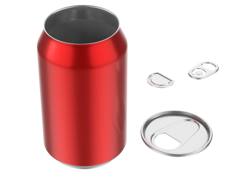 Aluminum Can 3D Model