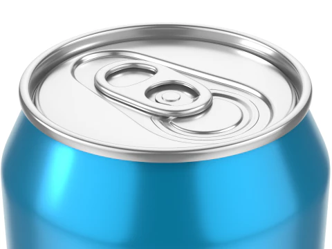 Aluminiumdose 3D Modell