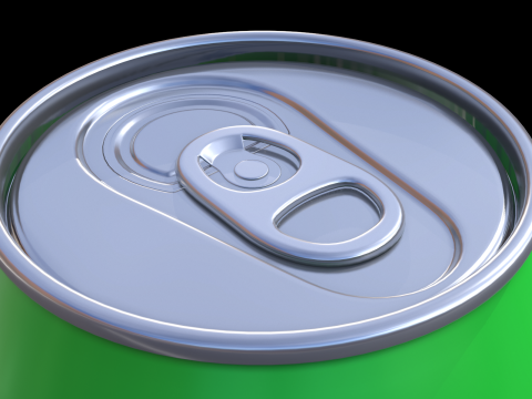 Aluminum Can 3D Model