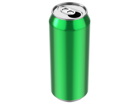 Aluminum Can 2 Model 3D