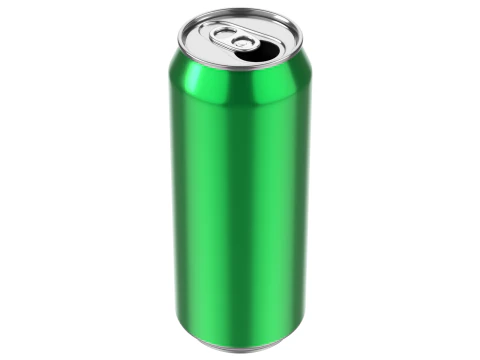 Aluminum Can 2 3D Model