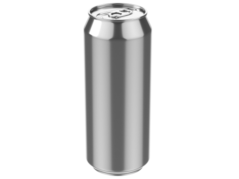 Aluminum Can 2 Model 3D