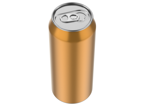 Aluminum Can 2 Model 3D