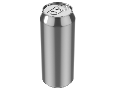 Aluminum Can 2 Model 3D