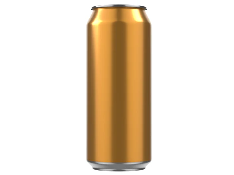 Aluminum Can 2 3D Model