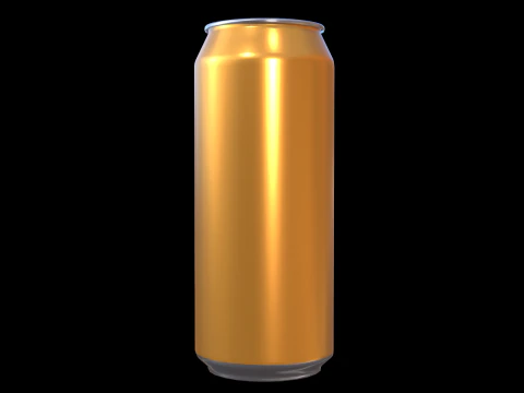 Aluminum Can 2 3D Model