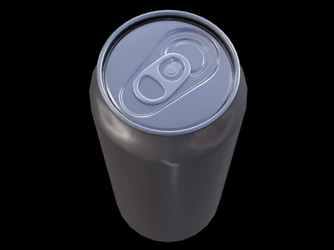 Aluminum Can 2 3D Model