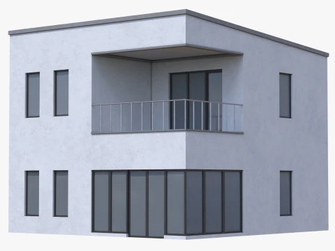 Modernes Haus 3D Modell