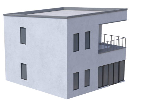Modern House 3Dモデル