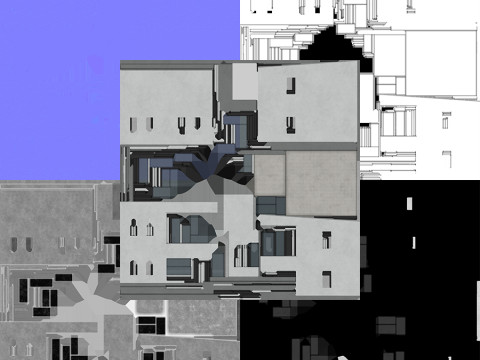 Modern House 3Dモデル