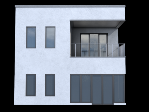 Modern House 3Dモデル