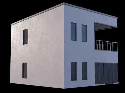 Modern House 3Dモデル