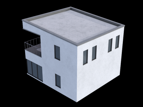 Modern House 3Dモデル